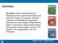 Page 3: On Point - Reading and Critical Thinking Skills