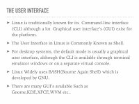 Page 15: The Linux Operating System (A Case Study)